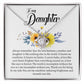 Daughter Gift From Mom - Love Knot Necklace