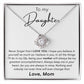 To My Daughter Gifts - Daughter Jewelry For Christmas, Thanksgiving, Birthday, Graduation, Wedding