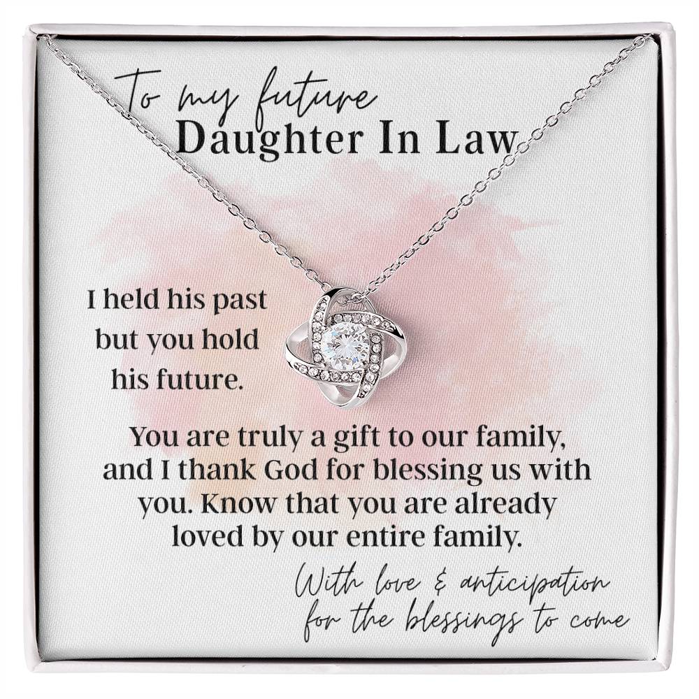 Future Daughter in Law Necklace Gifts, Welcoming Daughter In Law Into Family