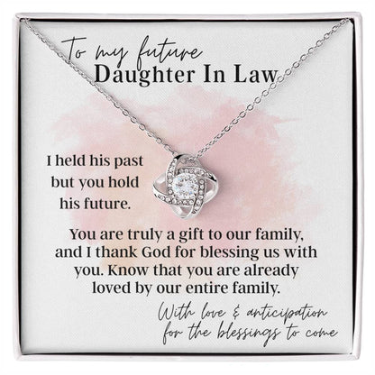 Future Daughter in Law Necklace Gifts, Welcoming Daughter In Law Into Family