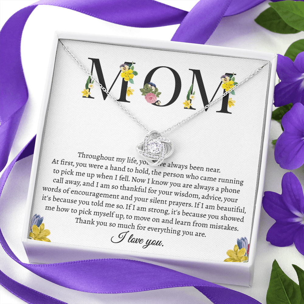 To My Mom Necklace - Mother's Day, Christmas Gift Ideas for Mom
