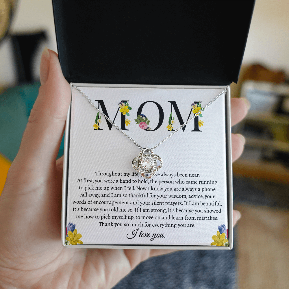 To My Mom Necklace - Mother's Day, Christmas Gift Ideas for Mom