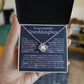 To Out Granddaughter Gift From Grandparents - Love Knot Necklace