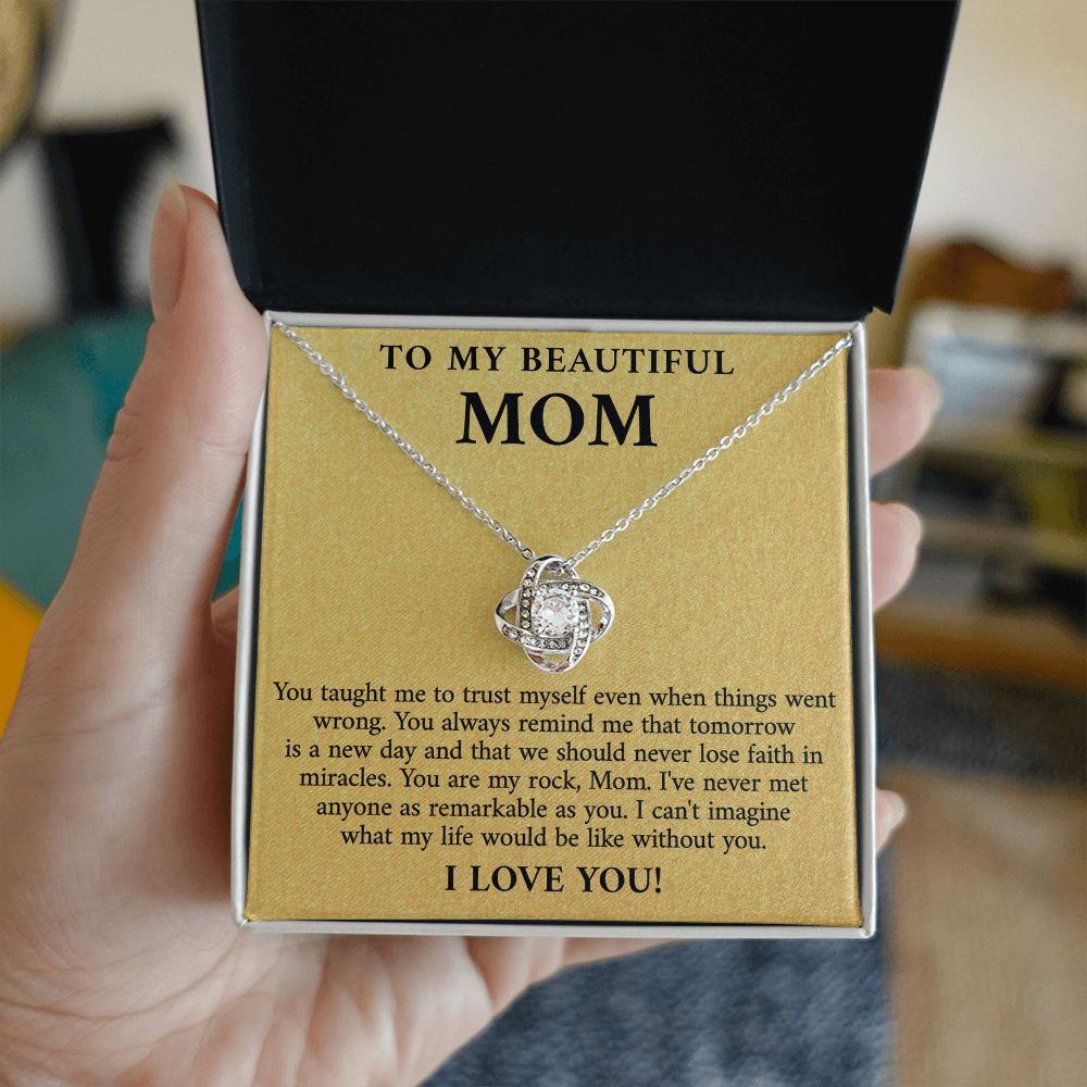 To My Mom Necklace - Christmas Gift Ideas for Mom