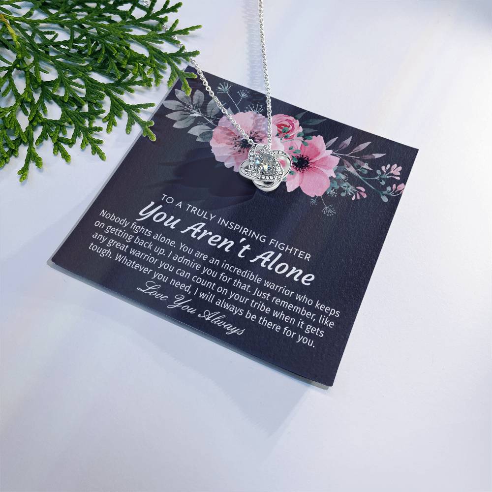 Encouragement Gifts for Women, Cancer Survivor Necklace, Inspirational Sympathy Cheer Up Gifts