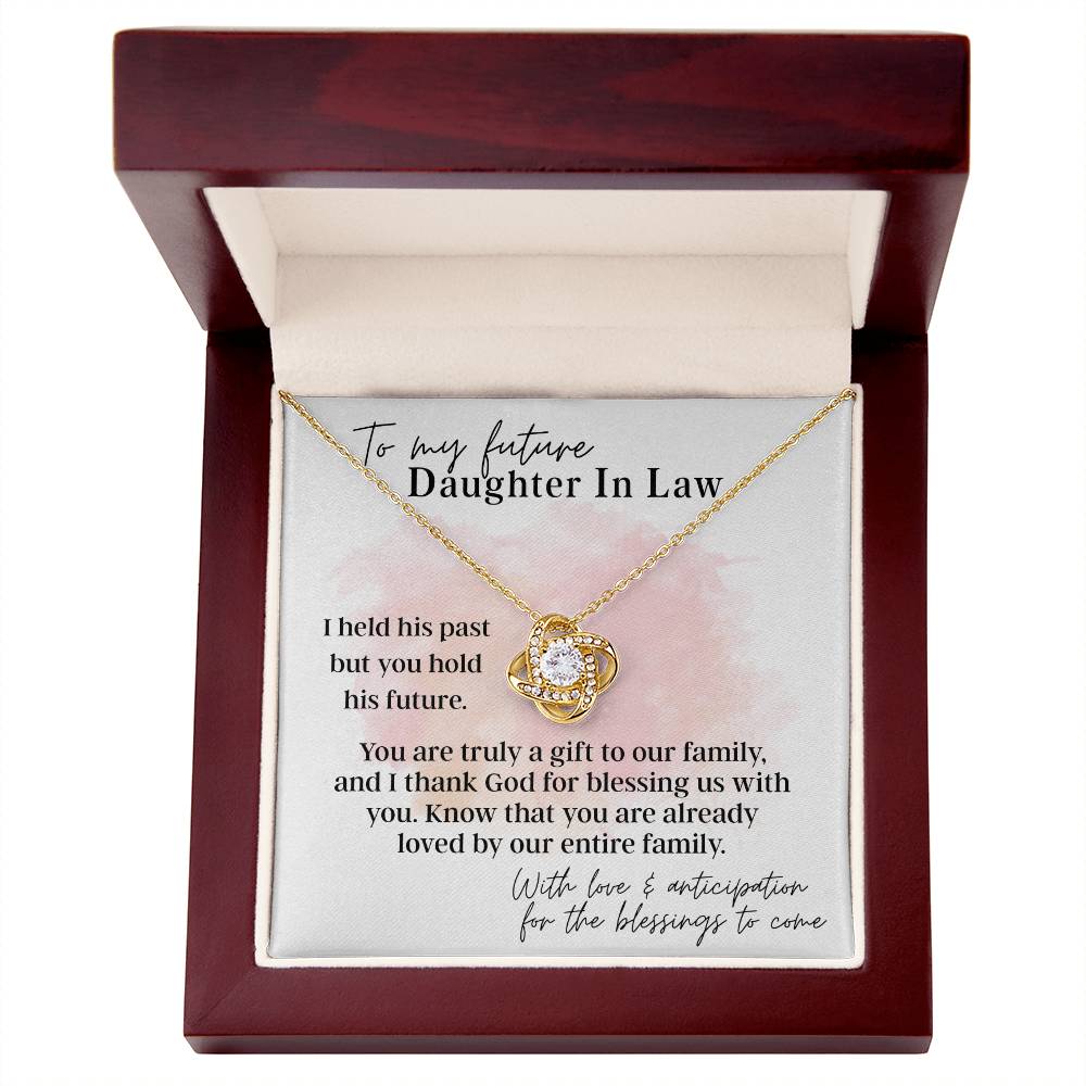 Future Daughter in Law Necklace Gifts, Welcoming Daughter In Law Into Family