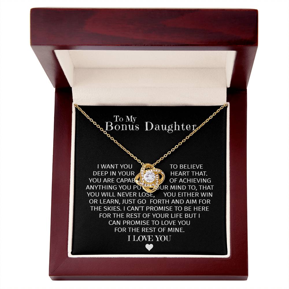 Stepdaughter Necklace, Christmas Gifts For Bonus Daughter