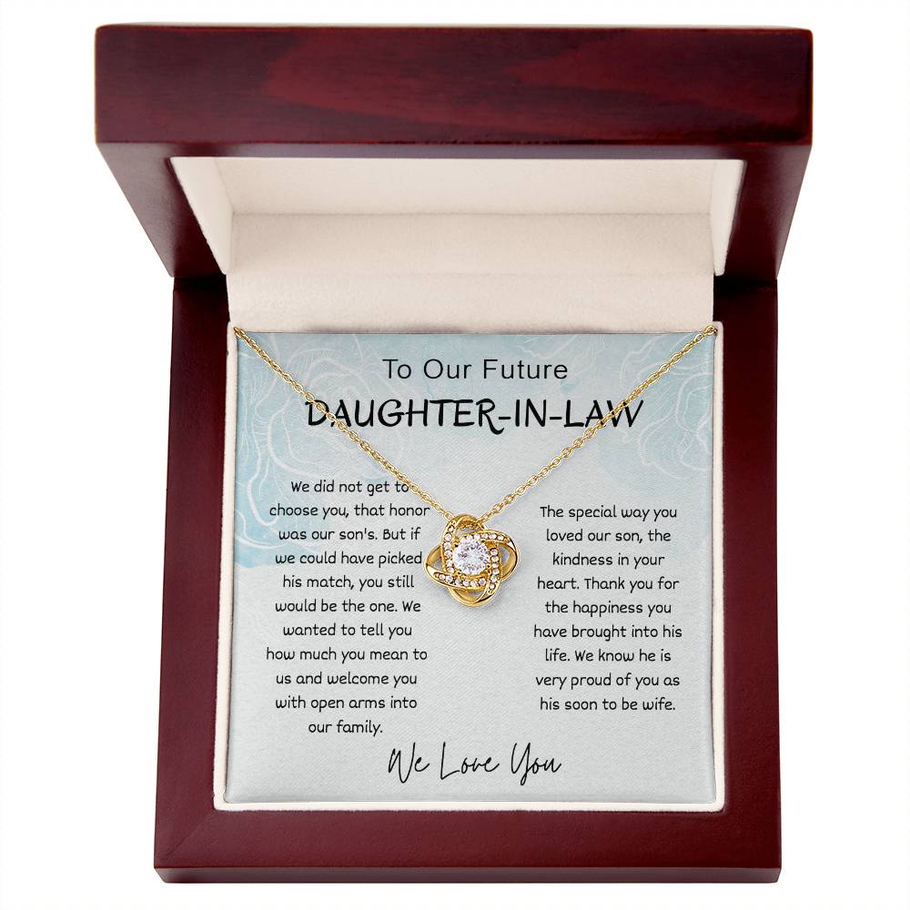 Future Daughter in Law Necklace Gifts, Welcoming Daughter In Law Into Family