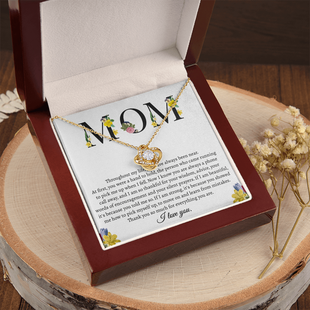 To My Mom Necklace - Mother's Day, Christmas Gift Ideas for Mom