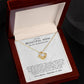 Mother of The Bride Gift From Daughter - Love Knot Necklace