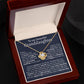 To Out Granddaughter Gift From Grandparents - Love Knot Necklace