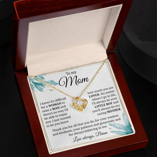 To My Mom - Gift From Son - Beautiful Gift Set