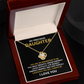To My Daughter Necklace Gift - Daughter Jewelry From Dad