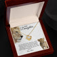 To My Daughter Gifts - Daughter Jewelry For Christmas, Thanksgiving, Birthday, Graduation, Wedding