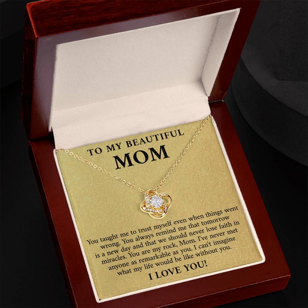 To My Mom Necklace - Christmas Gift Ideas for Mom