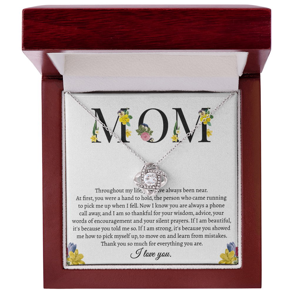 To My Mom Necklace - Mother's Day, Christmas Gift Ideas for Mom