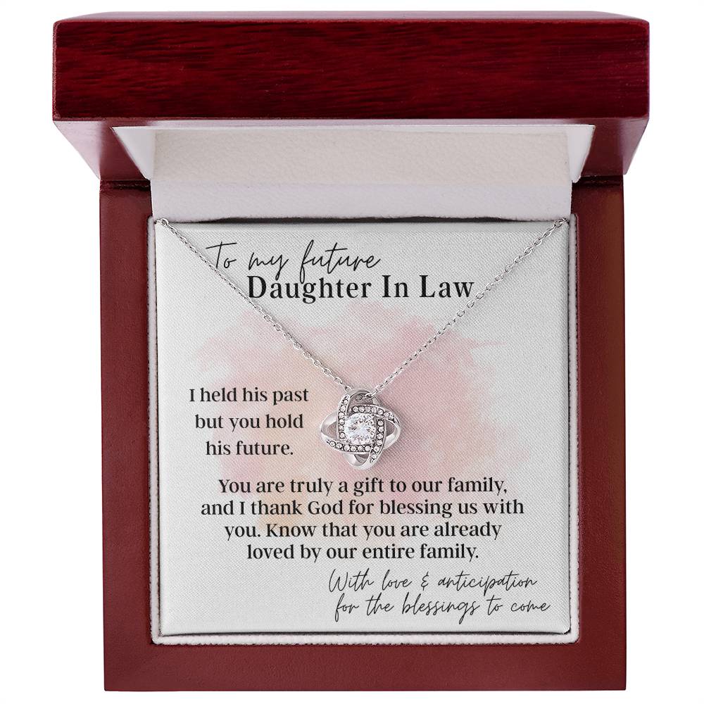 Future Daughter in Law Necklace Gifts, Welcoming Daughter In Law Into Family