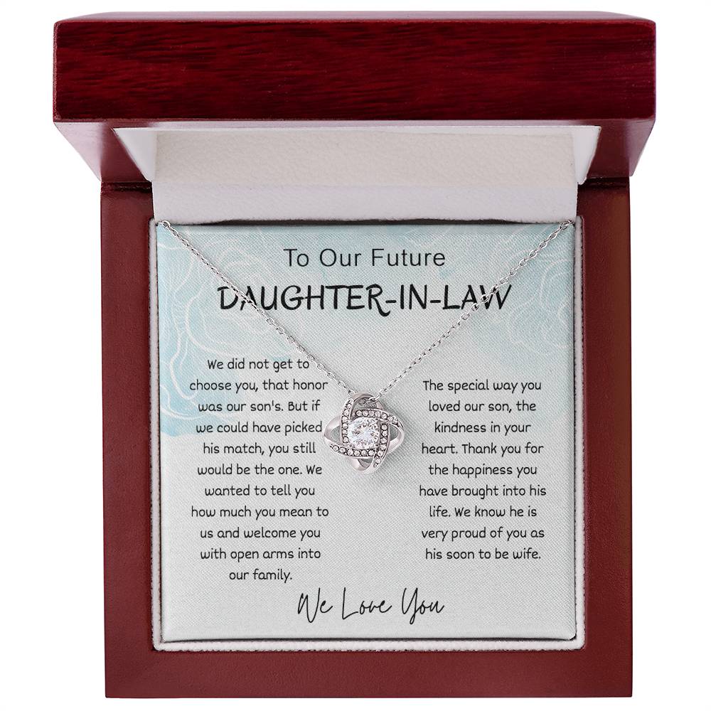 Future Daughter in Law Necklace Gifts, Welcoming Daughter In Law Into Family