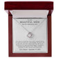 Mother of The Bride Gift From Daughter - Love Knot Necklace