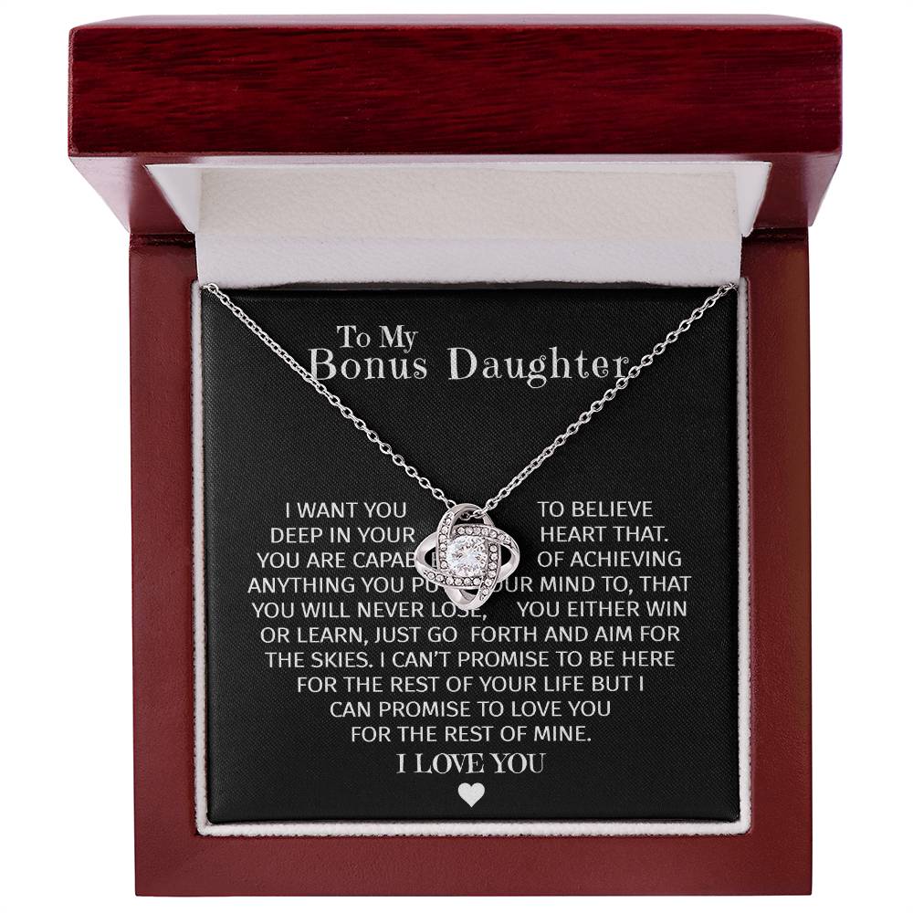 Stepdaughter Necklace, Christmas Gifts For Bonus Daughter