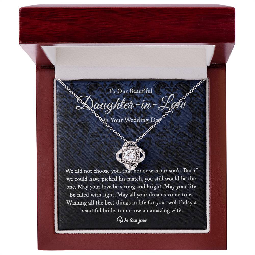 Daughter in Law Gift - Necklace Gift for Daughter-In-Law