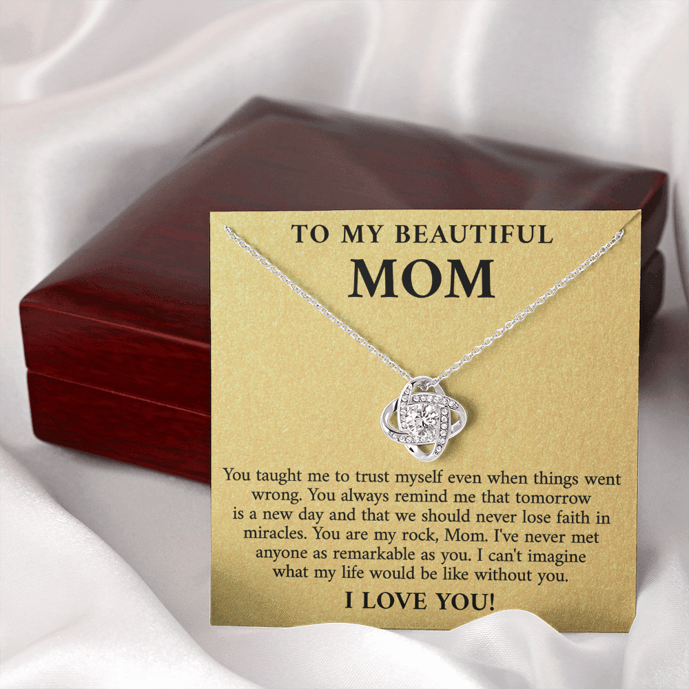 To My Mom Necklace - Christmas Gift Ideas for Mom