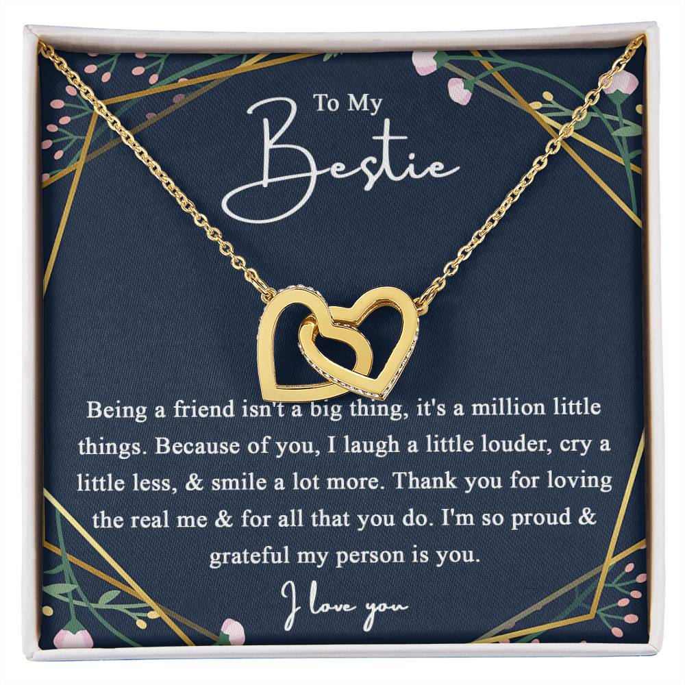 Best Friend Necklace - BESTIE GIFT FOR HER