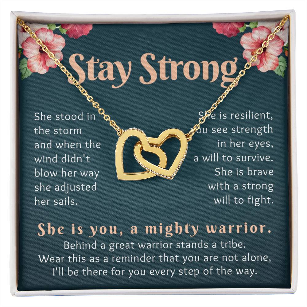 Encouragement Gifts for Women, Cancer Survivor Necklace, Inspirational Sympathy Cheer Up Gifts