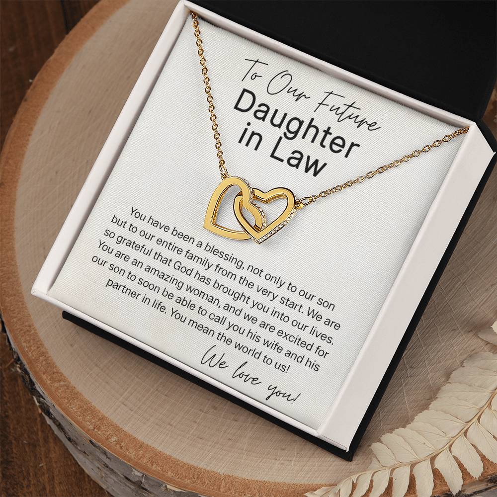 Future Daughter in Law Necklace Gifts, Welcoming Daughter In Law Into Family