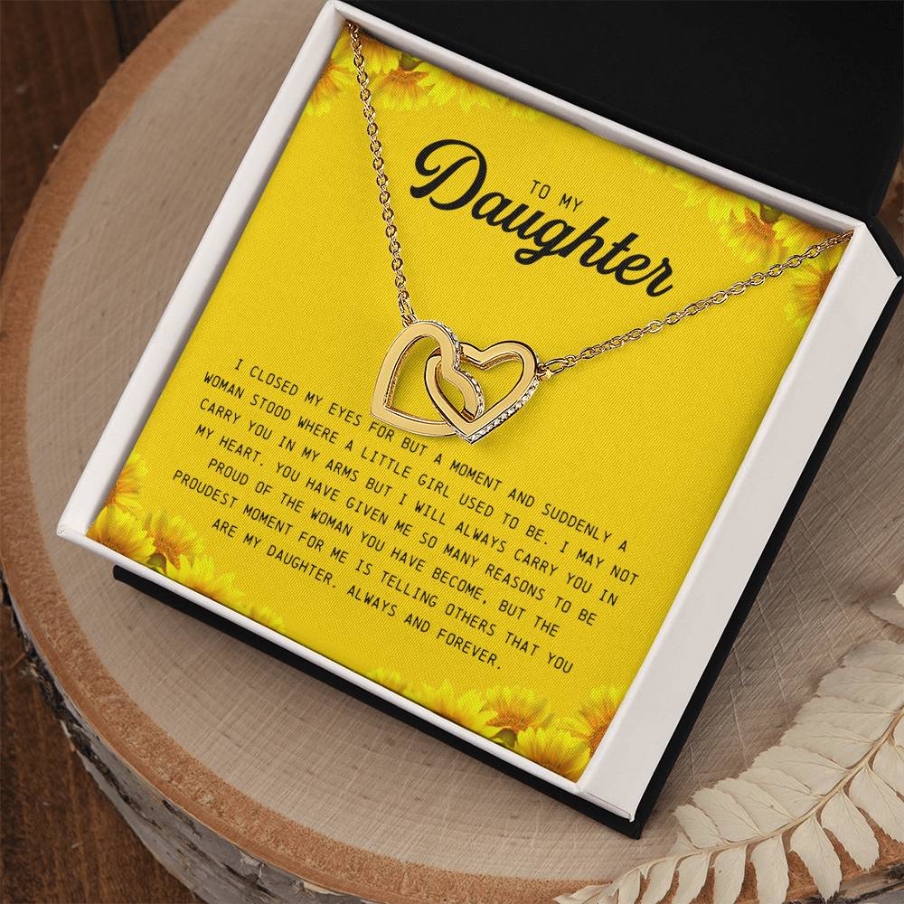 To My Daughter Gifts - Daughter Jewelry For Christmas, Thanksgiving, Birthday, Graduation, Wedding