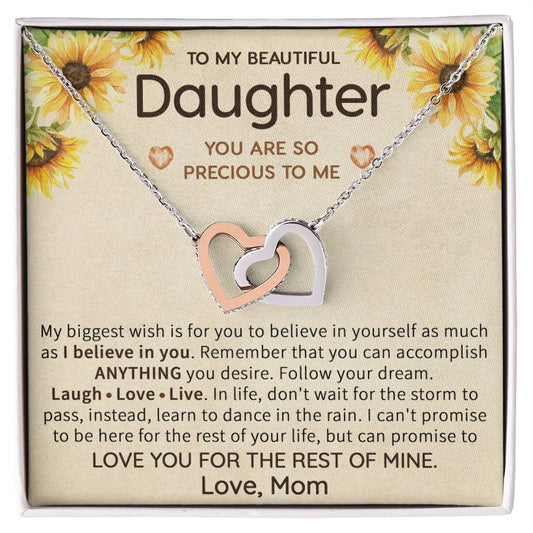 Daughter Jewelry From Mom, Gifts for Daughter From Mother