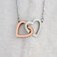 Godmother Proposal Gift - Interlocking Heart Necklace