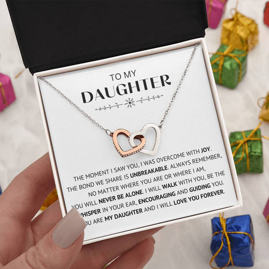 To My Daughter Necklace - Daughter Gift - Love You Forever