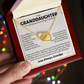 Granddaughter Gift From Grandpa - Interlocking Heart Necklace