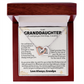 Granddaughter Gift From Grandpa - Interlocking Heart Necklace