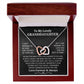 To My Granddaughter Necklace From Grandparents