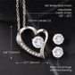 To My Soulmate - Forever Love Necklace & Earring Set