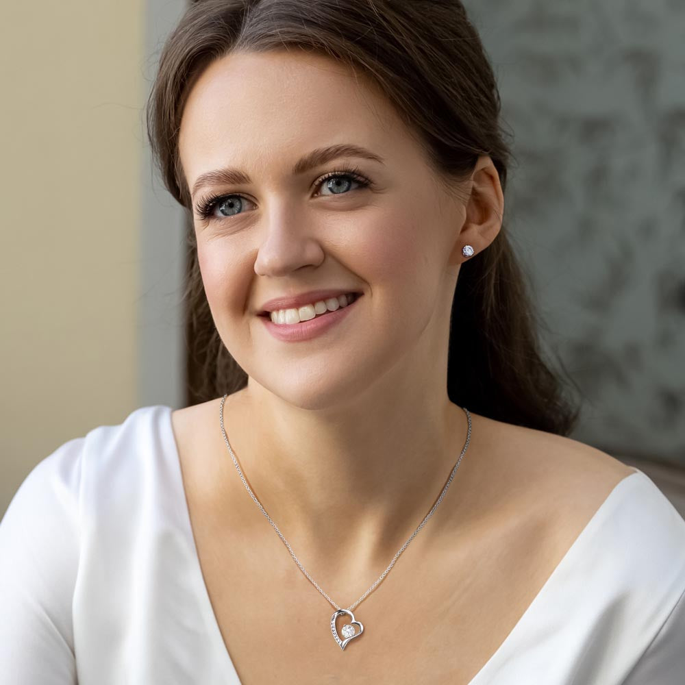 To My Soulmate - Forever Love Necklace & Earring Set