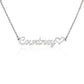 Gift For Bonus Daughter - Custom Name Necklace