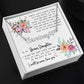 Gift For Bonus Daughter - Custom Name Necklace