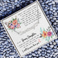 Gift For Bonus Daughter - Custom Name Necklace