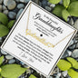 Gifts For Granddaughter - To My Granddaughter Custom Name Necklace