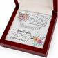 Gift For Bonus Daughter - Custom Name Necklace