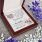 Gift For Bonus Daughter - Custom Name Necklace