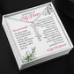 Custom Gift For Her - Personalized Vertical Name Necklace