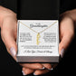 To My Granddaughter Custom Gift - Personalized Vertical Name Necklace