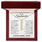Soulmate Gift For Her - Personalized Vertical Name Necklace