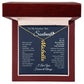 To My Soulmate Custom Gift For Her - Personalized Vertical Name Necklace