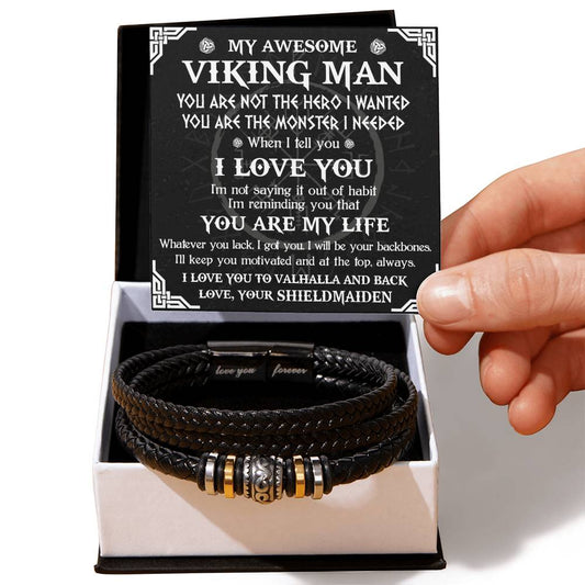 Viking Bracelet Gift For Him