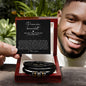 Promise Bracelet Gift For Him - Love You Forever